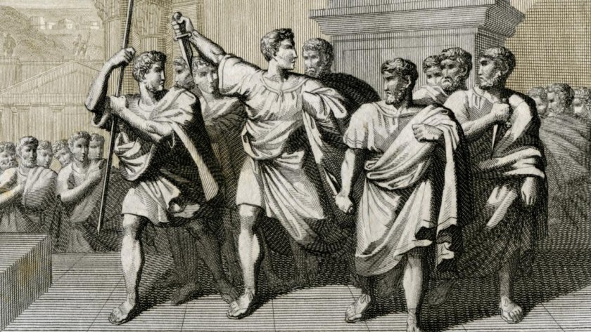На 15 март Брут убива Цезар