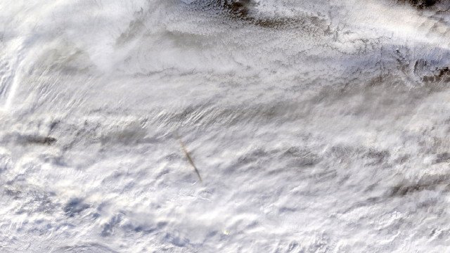 НАСА показа експлодиралия над Берингово море метеорит