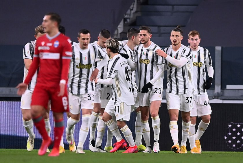 Ювентус и Аталанта се класираха за 1/2-финалите за Купата на Италия