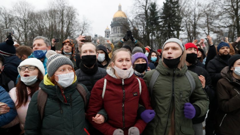 Избухват нови протести в Русия в подкрепа на Навални