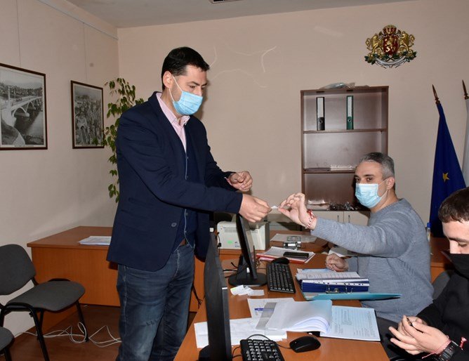 Тотев регистрира листата в Пловдив с водач Борисов 