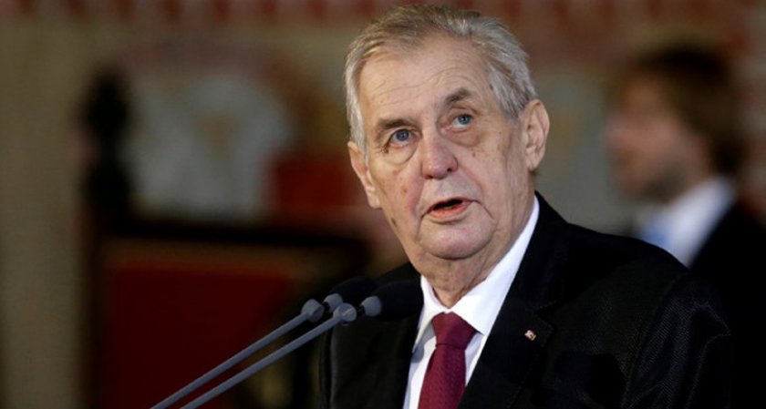 Президентът на Чехия призова Украйна да приеме загубата на Крим