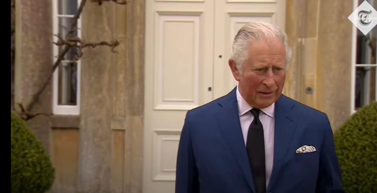 Принц Чарлз с първи думи след смъртта на баща си (Видео)