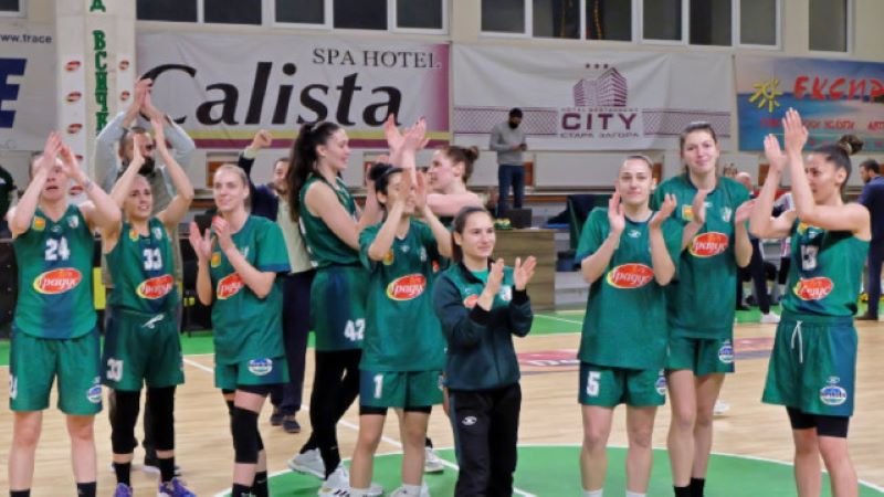 Триумф: Баскетболистките на "Берое" са новите шампионки на България