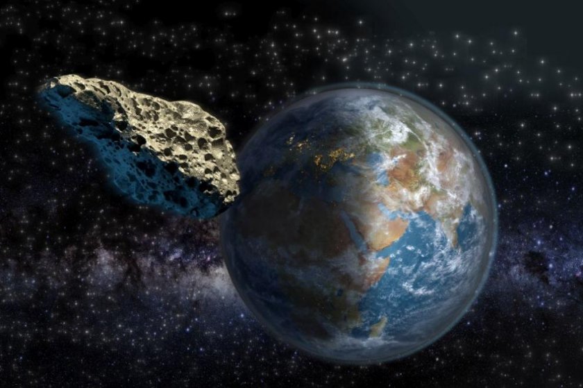 Астероид профучава край Земята със скорост 83 000 км/ч
