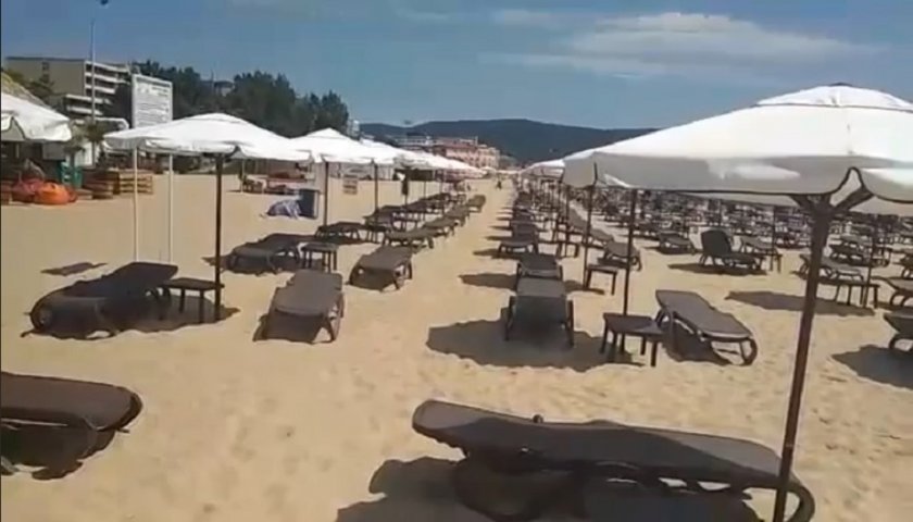 ДНЕС: Плажът на Слънчака – падна бомба (ВИДЕО)
