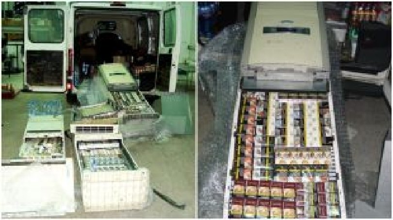 Митничари откриха 97 000 къса цигари, скрити в климатици