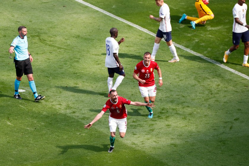 Евро 2020: Унгария-Франция 1:0, Атила поведе