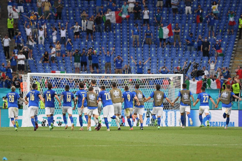 Италия поиска финала на Европейското