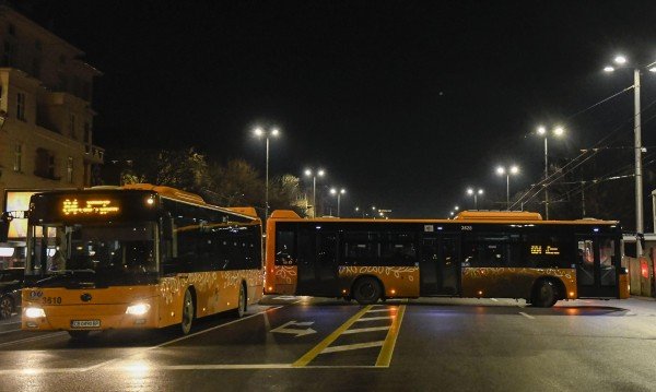 София без нощен транспорт поне до октомври