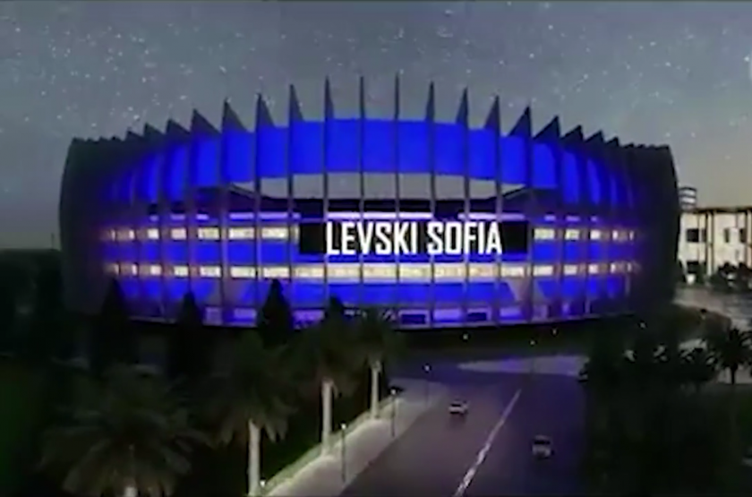 Ето как ще изглежда стадионът на Левски, ако проектът на Диксън се осъществи (ВИДЕО)