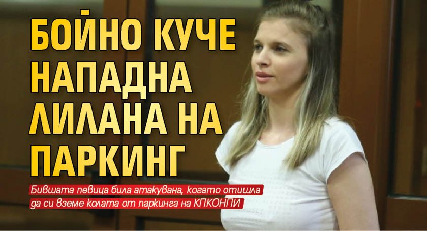 Бойно куче нападна ЛиЛана на паркинг