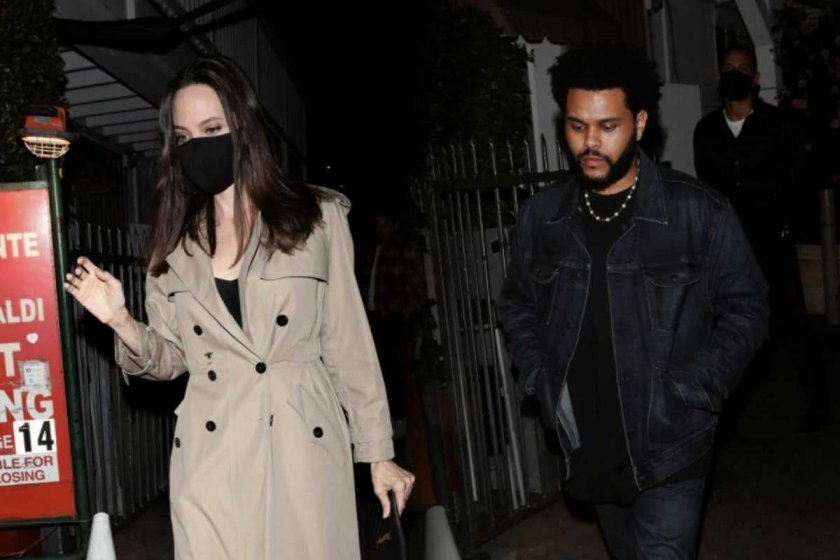 Спипаха Джоли на любовна среща с плейбоя Абел Тесфайе (The Weeknd)