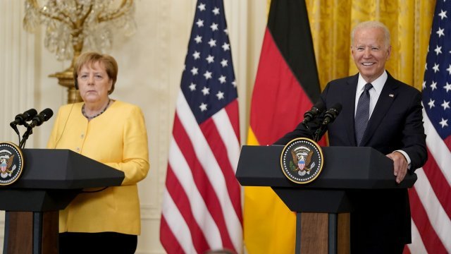 Байдън и Меркел заедно срещу Русия