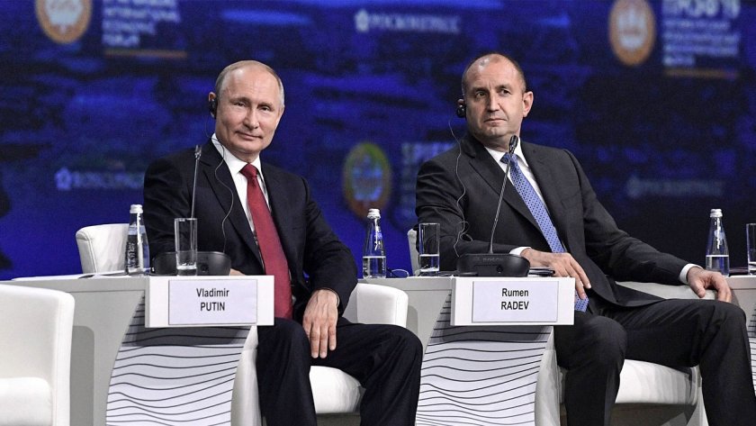 Радев до Путин: България не забравя решаващата роля на Москва за Освобождението