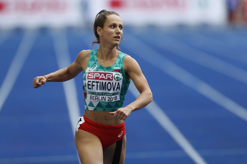 Жалко! Инна Ефтимова не успя на 100 метра