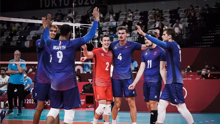 И волейболистите на Франция на исторически финал