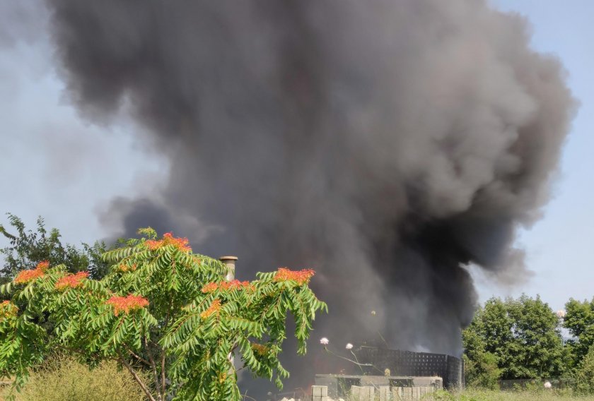 Захвърлен фас предизвикал пожара край Голямо Бучино
