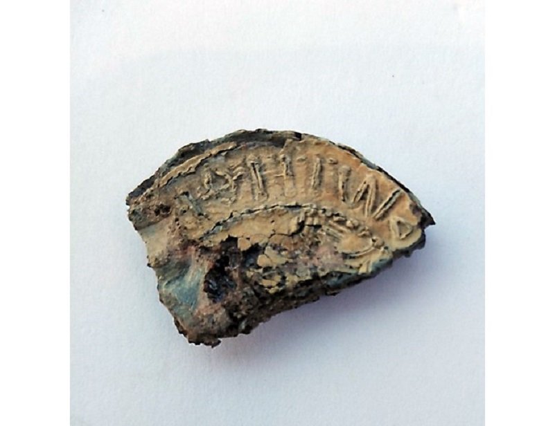 Археолози откриха оловен печат на княз Борис-Михаил