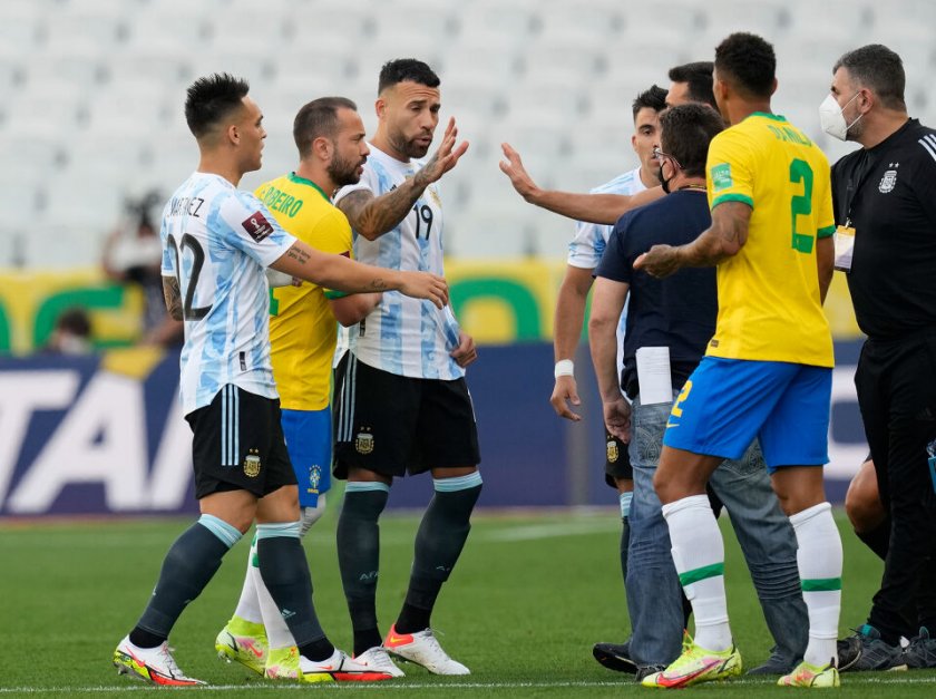 ФИФА с официално изявление за скандала на Бразилия - Аржентина
