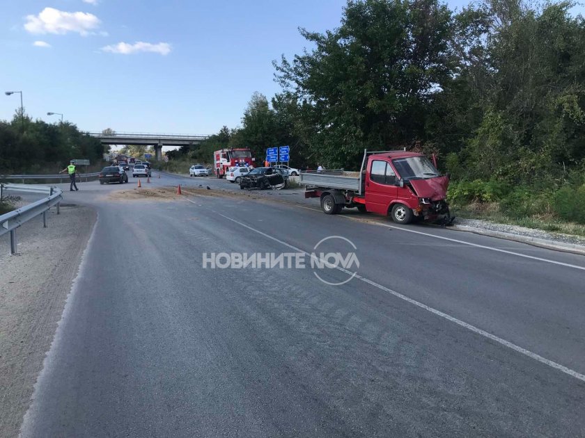 Жена е ранена в катастрофа край Лясковец