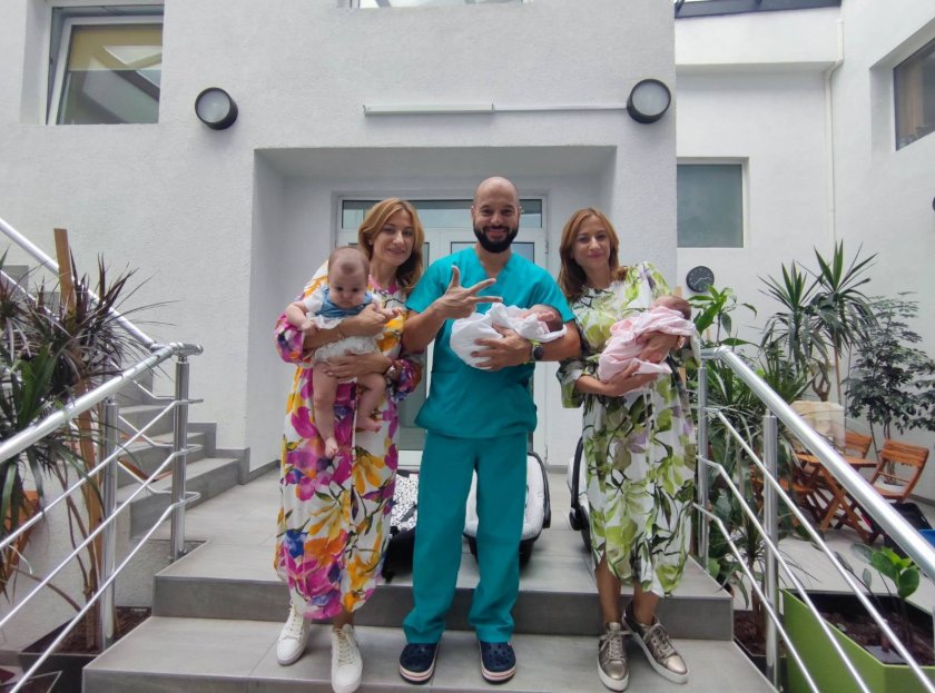 Близначки родиха близнаци във Варна