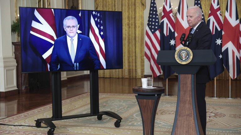 САЩ, Великобритания и Австралия сключиха пакт за сигурност