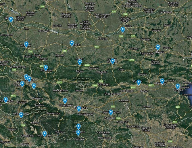 Ето къде пътните строители блокират днес пътищата (КАРТА)