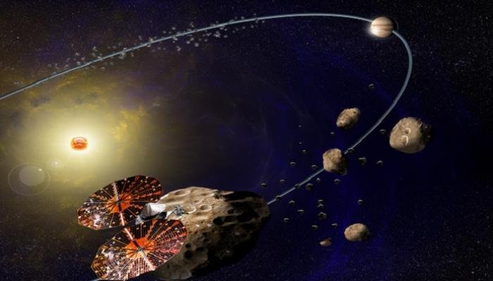 НАСА за първи път изследва астероидите на Юпитер