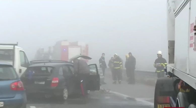 Жестоко меле в мъглата на Калотина, има загинал