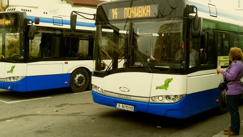 По-скъп билет за градския транспорт във Варна