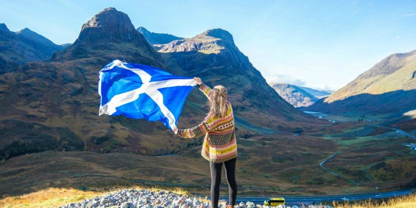 Магарешкият бодил – символ на Шотландия