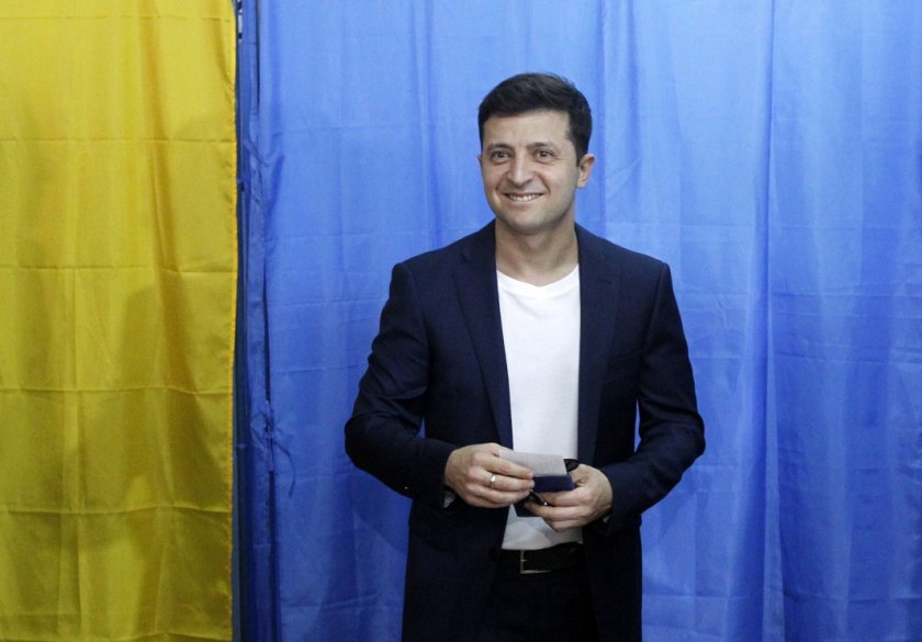 Зеленски е напът да спечели изборите в Украйна