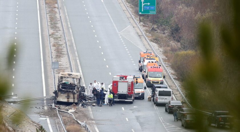 Отвориха магистрала "Струма" в района на катастрофата