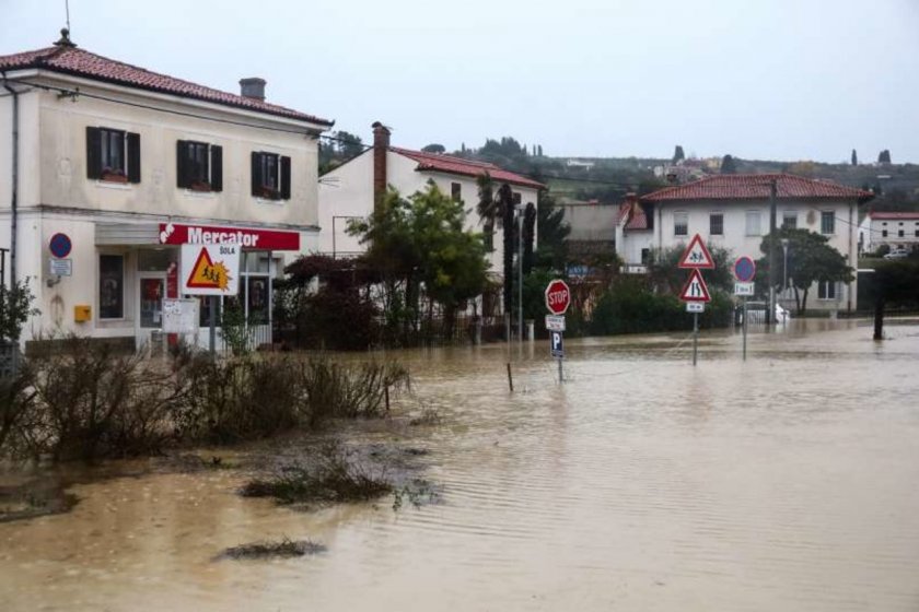 Дъждове наводниха Хърватия
