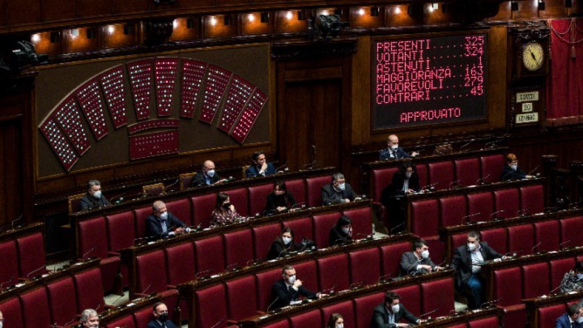 Парламентът на Италия избира нов президент на страната