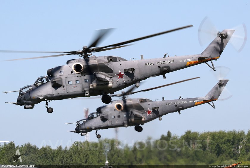 Русия изпраща хеликоптери Ми-35 и Ми-17 на Сърбия