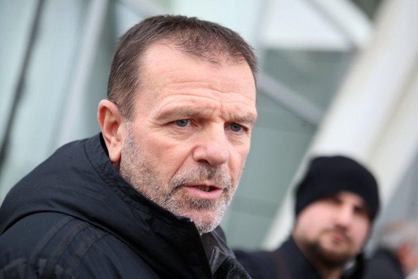 Наставникът на ЦСКА – Стойчо Младенов коментира ситуацията със забраната