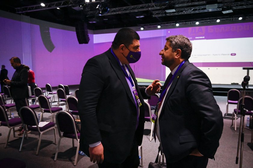 Лидерът на Да, България Христо Иванов, който бе преизбран вчера,