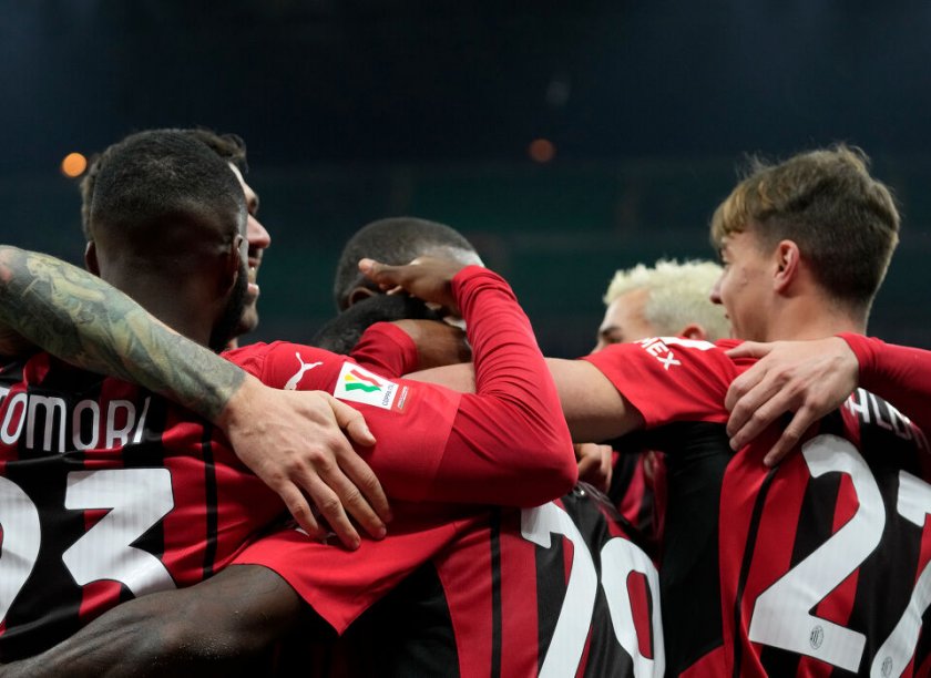Милан записа категоричен успех с 4:0 при домакинството си на