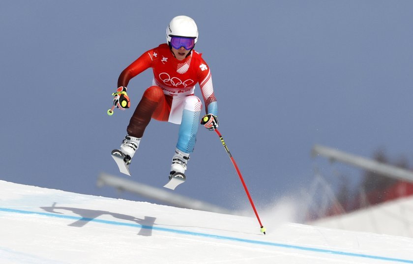Лара Гут-Бехрами успя да покори и златния олимпийски връх. Многообразната