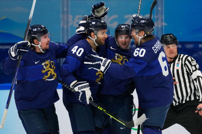 Финландия на финал в хокея на лед!