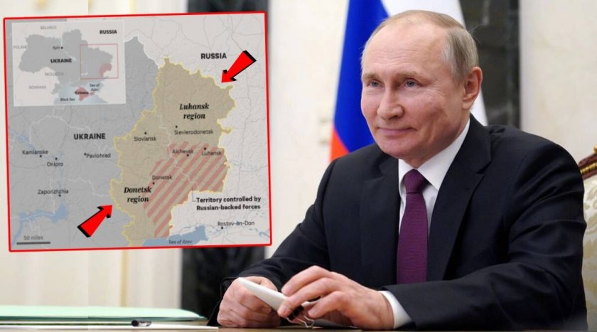 Русия иска светът да признае независимостта на Донецк и Луганск