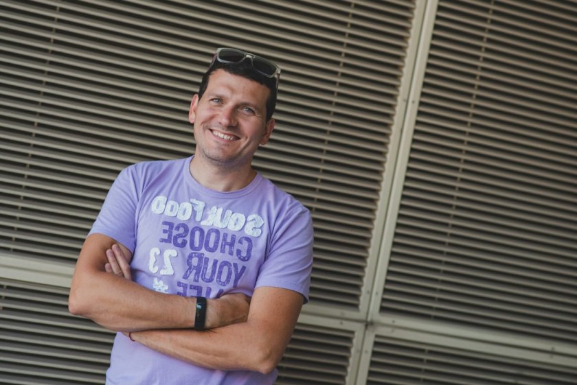 Водещият Димитър Павол, който от известно време не е на