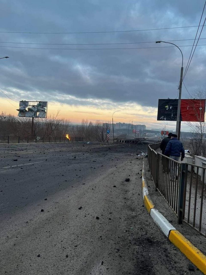 Нощта в Одеса беше спокойно. Казаха ни за бойни действия