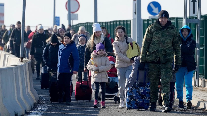 Полша прие над 150 000 украински бежанци