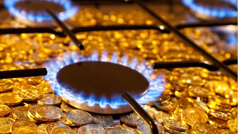 Цената на природния газ спадна