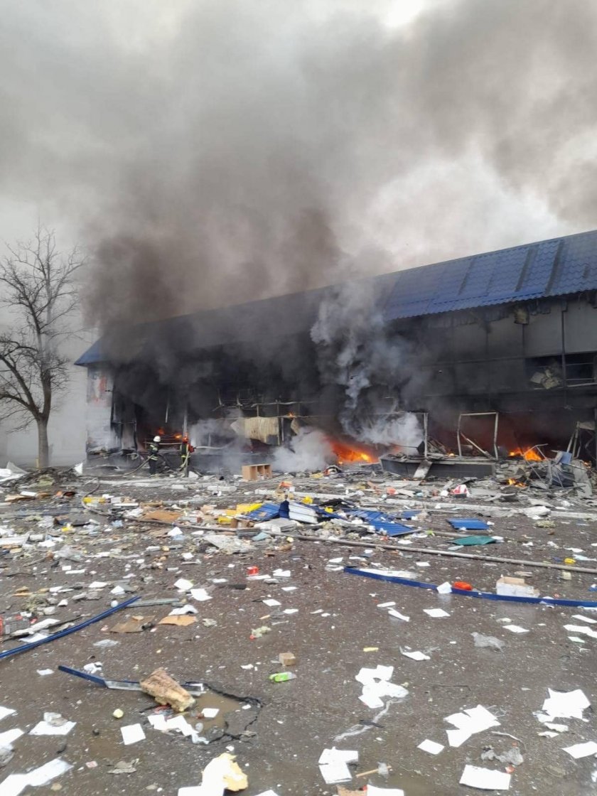 Мощна експлозия до централната жп гара в Киев