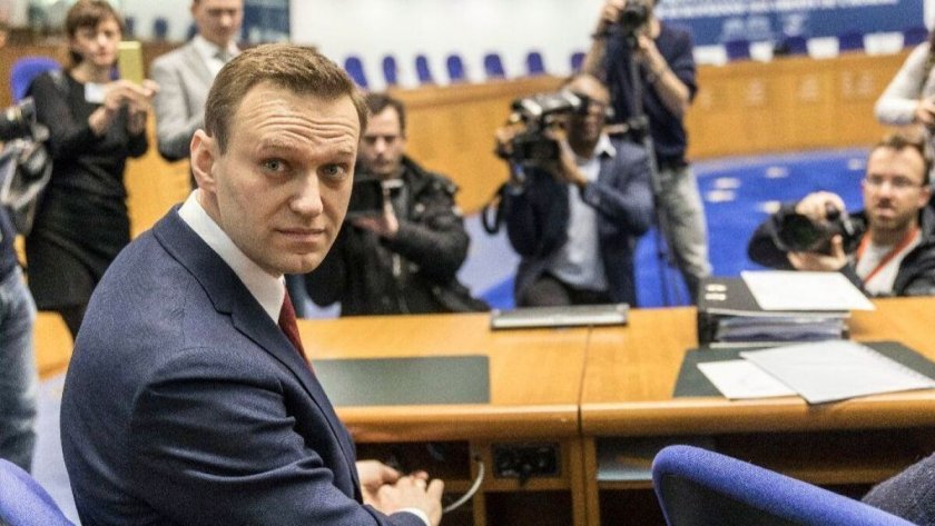 Движението на хвърления в затвора руски опозиционен лидер Алексей Навални
