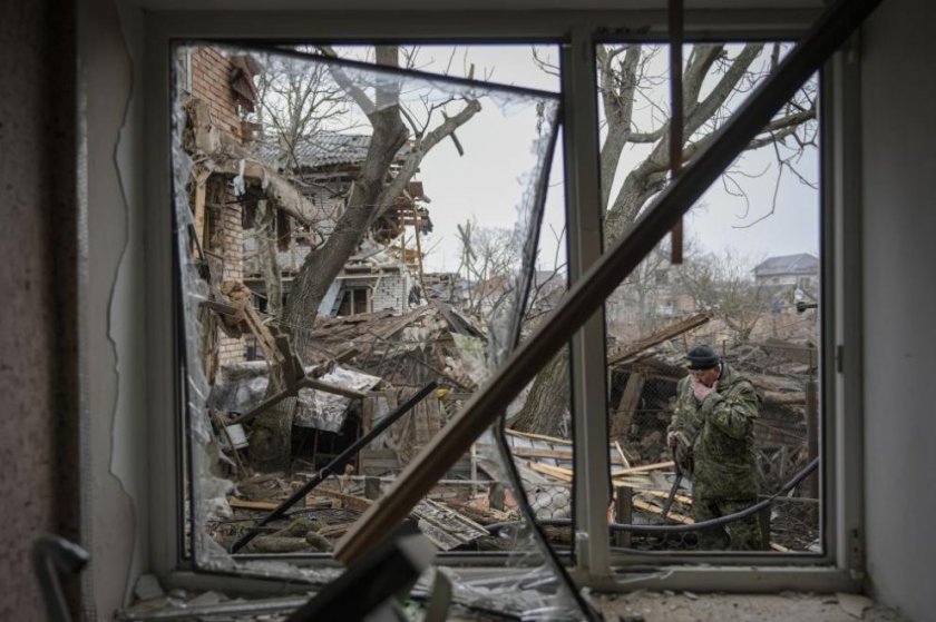 Британски телевизионен екип попадна в засада пред Киев по-рано тази